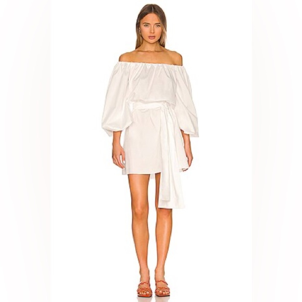 Alexis Azure Doriana Belted Mini Dress